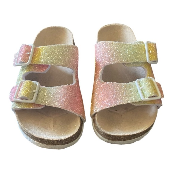 THE CHILDRENS PLACE-SLIIP ON SANDALS-GIRLS SIZE 12 - Picture 1 of 4